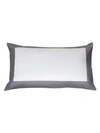 Frette Bold Sham In Milk Slate
