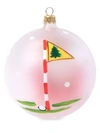 Vietri Old St. Nick Golfing Ornament