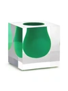 Jonathan Adler Bel Air Mini Scoop Vase In Green