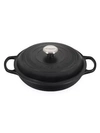 Le Creuset Signature Braiser With Ss Knob In Marsielle