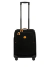 Bric's Life 21" Carry-on Spinner In Black Cognac