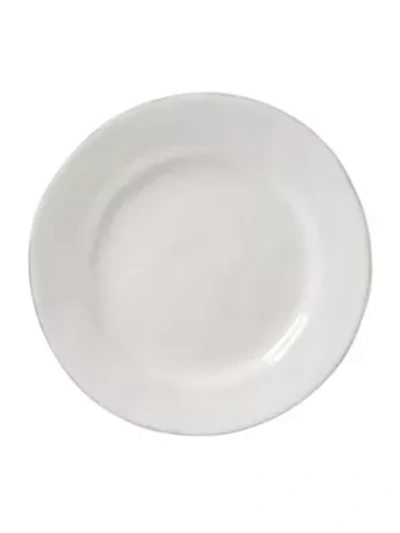 Juliska Puro Crackle Glaze Salad And Dessert Plate In White