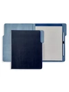 Graphic Image Workspace Hugo Leather Folder In Navy