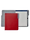 Graphic Image Workspace Hugo Leather Folder In Red