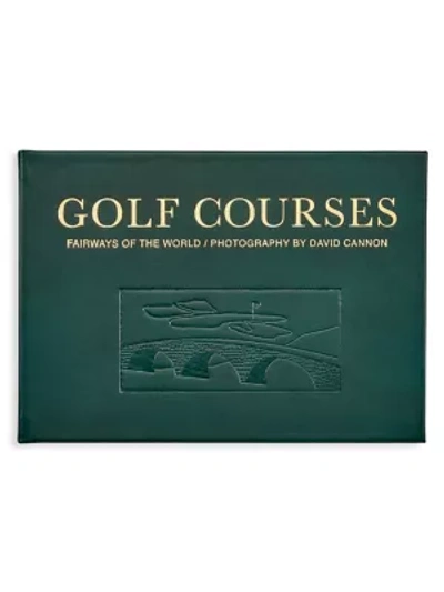Graphic Image Gold Courses: Fairways Of The World & Photography By David Cannon In Green