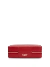 Wolf Palermo Zippered Jewelry Case In Red