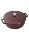 Staub 3.75-qt. Essential French Oven Rooster With Lid, Grenadine In Black