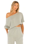 LOVERS & FRIENDS CROPPED OFF SHOULDER TOP,LOVF-WS1811