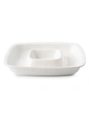 Juliska Puro Whitewash Chip N' Dip Bowl