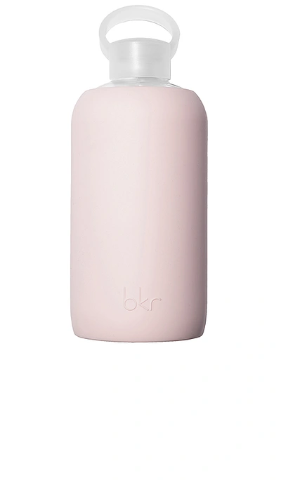 Bkr Lulu 1l Water Bottle In Soft Milky Rose