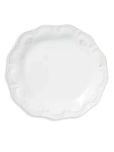 Vietri Incanto Lace Stoneware Salad Plate In White