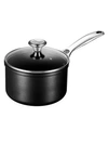 Le Creuset 4-quart Toughened Nonstick Saucepan With Glass Lid In 2qt
