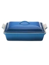 Le Creuset 4-quart Heritage Stoneware Covered Rectangular Casserole In Marseille
