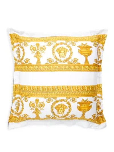 Versace Barocco Cushion In Gold Multi