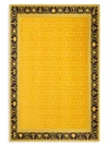 Versace Barocco Beach Towel In Yellow