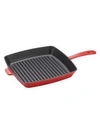 Staub Cast Iron 12-inch Square Grill Pan In Nocolor