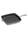 STAUB 12" CAST IRON SQUARE GRILL PAN,400011281979