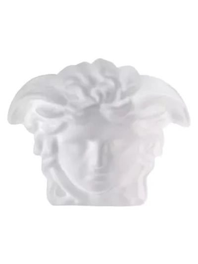 Versace Medusa Lumiere Paperweight In White