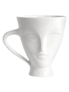 Jonathan Adler Muse - Giuliette Mug In White