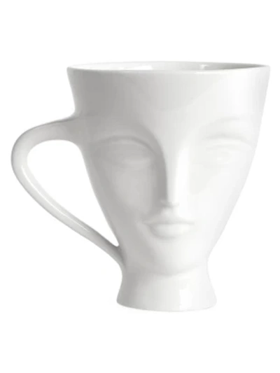 Jonathan Adler Muse - Giuliette Mug In White