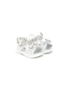ANDREA MONTELPARE CRYSTAL-EMBELLISHED SANDALS