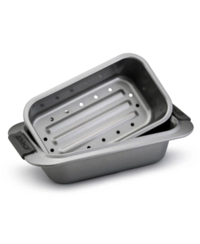 Anolon Advanced 9" X 5" Loaf Pan With Drip Pan Insert