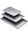 ANOLON 3-PC. SILVER COOKIE PAN SET