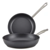 ANOLON ACCOLADE FORGED HARD-ANODIZED NONSTICK FRYING PAN SET, 2-PIECE, MOONSTONE