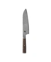 Miyabi Black 5000mcd67 7" Rocking Santoku Knife In Brown