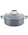 ANOLON ADVANCED HOME HARD-ANODIZED 7.5-QT. NONSTICK WIDE STOCKPOT