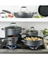 Anolon Advanced Home Hard-anodized Nonstick Cookware Set, 11 Piece In Moonstone