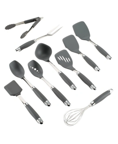 Anolon Suregrip Nylon Nonstick Kitchen Utensil 10-pc. Set In Graphite