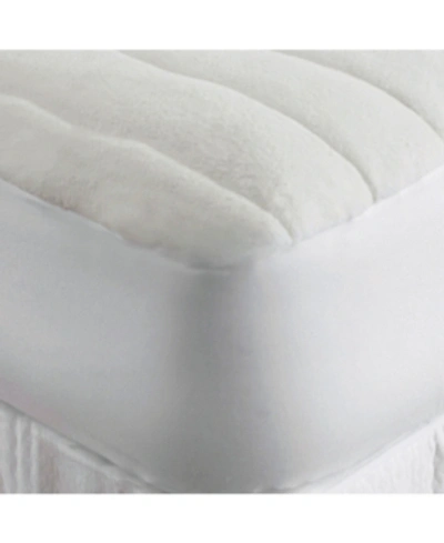 Downtown Company Terry Top Mattress Pad, Twin In White