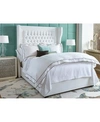 DOWNTOWN COMPANY EMBROIDERED SCALLOP SHAM, STANDARD BEDDING