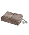 Beautyrest Plush Blanket, Full In Mink