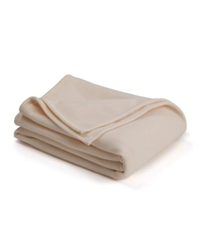 Vellux Twin Blanket Bedding In Ivory