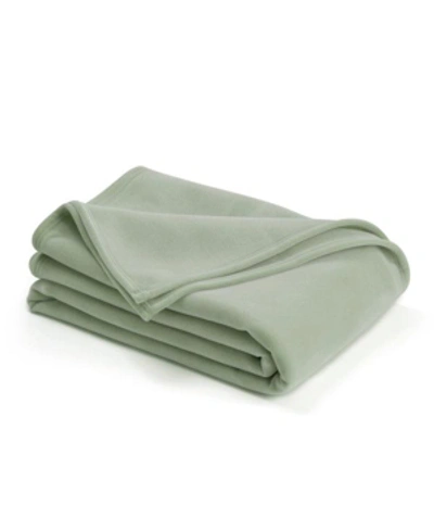 Vellux Twin Blanket Bedding In Moss