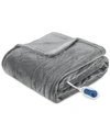 BEAUTYREST PLUSH ELECTRIC THROW, 60" X 70"