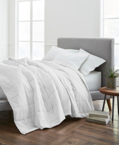 Vellux Ecopure Cotton Filled Full/queen Blanket Bedding In White