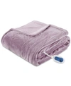 Beautyrest Plush Electric Throw, 60" X 70" In Lavender