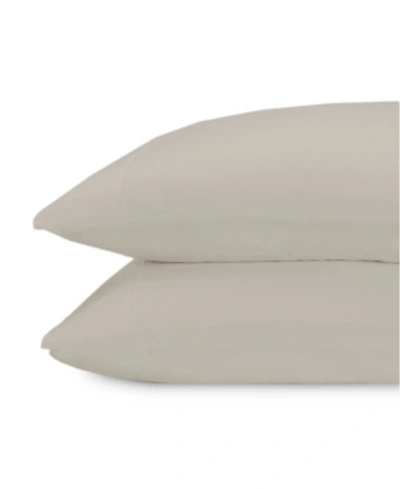 Jennifer Adams Home Jennifer Adams Lux Collection Standard Pillowcases Bedding In Khaki