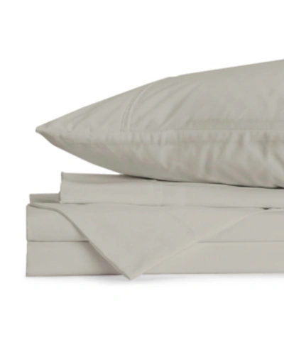 Jennifer Adams Home Jennifer Adams Lux Collection Twin Sheet Sets Bedding In Khaki