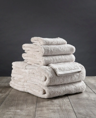 Delilah Home Resort Collection Organic Turkish Cotton 6-pc. Towel Set Bedding In Natural