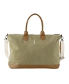 CATHY'S CONCEPTS PERSONALIZED WASHED CANVAS WEEKENDER TOTE