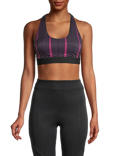 Koral Women's Striped Sports Bra In Skyscraper Multi