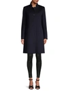 CINZIA ROCCA ICONS STAND-COLLAR WOOL-BLEND COAT,0400012815359