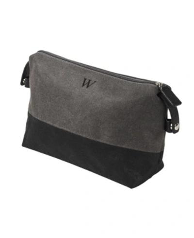 Cathy's Concepts Personalized Two Tone Dopp Kit In W