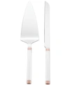 Kate Spade Rosy Glow 2-piece Dessert Set In No Color