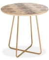 DENY DESIGNS HOLLI ZOLLINGER FRENCH ERIS ROUND SIDE TABLE