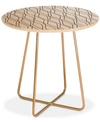 DENY DESIGNS HEATHER DUTTON FUGE ROUND SIDE TABLE